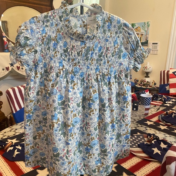 NWT ASCollection Toddler Girls Smocked Dress size 3yr - Picture 2 of 16